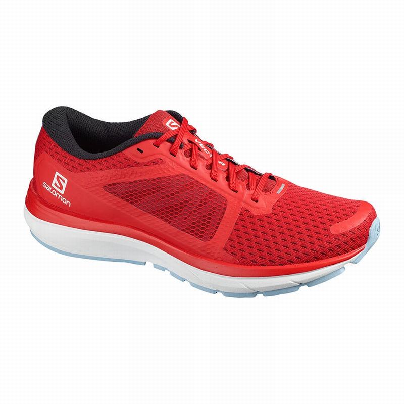 Chaussure Running Salomon Homme Rouge - Salomon VECTUR - France (4067-STCMF)